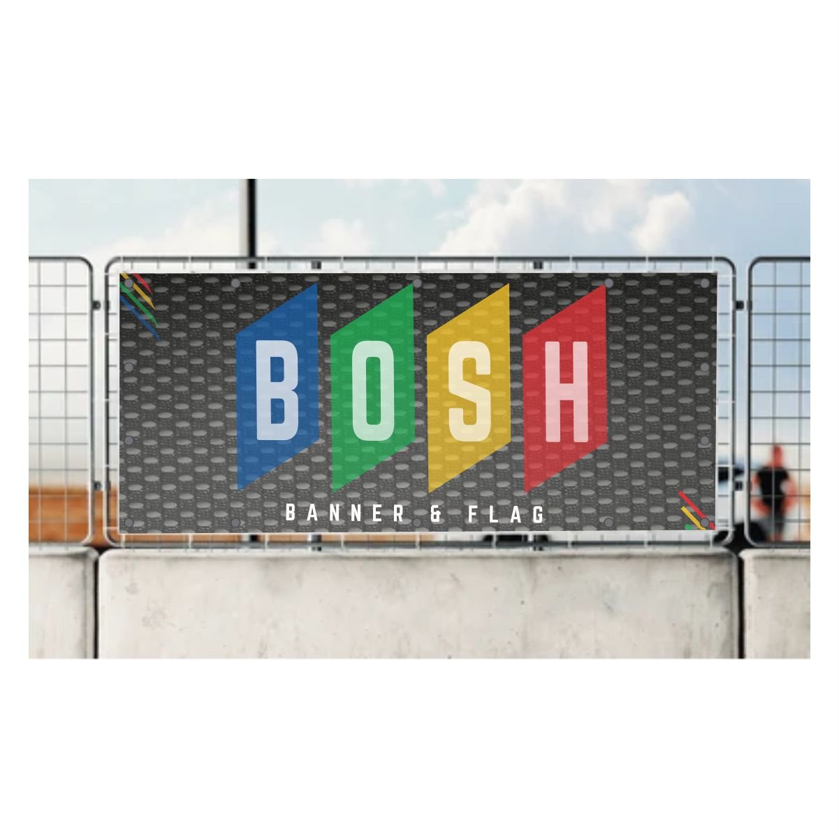 Fabric Mesh Banner